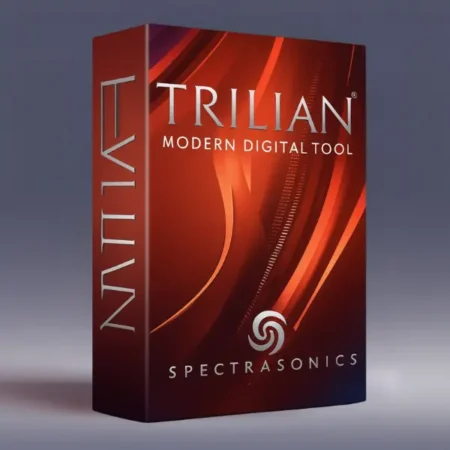 Spectrasonics Trilian Bass VST Plugin Interface with 55GB Acoustic, Electric & Synth Bass Sounds for Music Producers