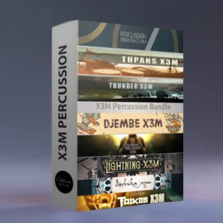 X3M Percussion Bundle – Complete Epic & Ethnic Percussion Libraries | mixmasterplugins.com