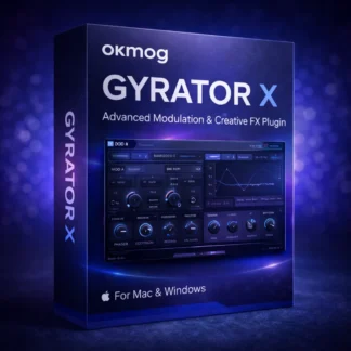 Gyrator X by OKMOG (Mac & Windows) – Professional Motion & Modulation Plugin