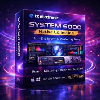 TC Electronic System 6000 Native Collection – Premium Studio Suite (Mac/Windows)
