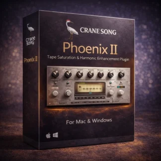 Crane Song Phoenix II – Premium Tape Saturation Plugin (Mac/Windows)