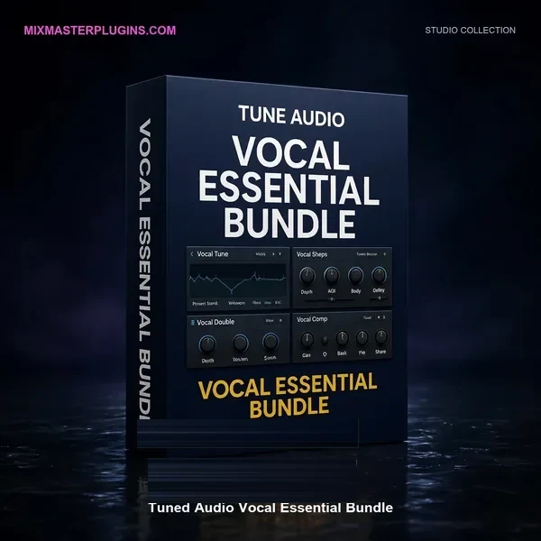 Tuned Plugins Vocal Essentials Bundle 3D box