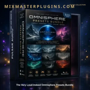 The Very Loud Indeed Omnisphere Presets Bundle 3D box