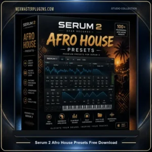 Serum 2 Afro House Presets 3D box