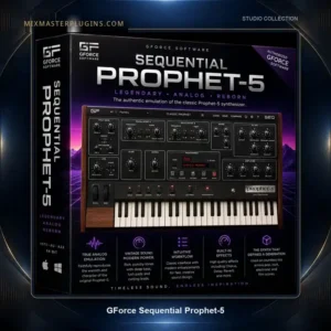 GForce Sequential Prophet-5 3D box