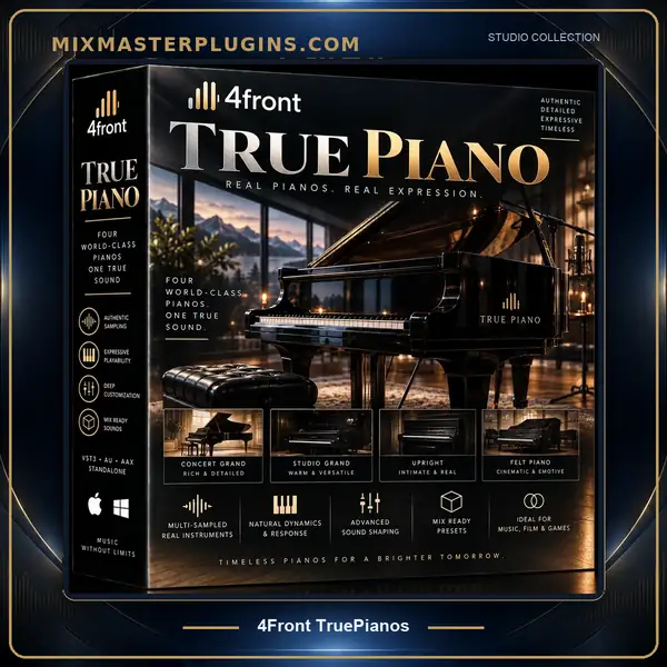 4Front TruePianos 3D box