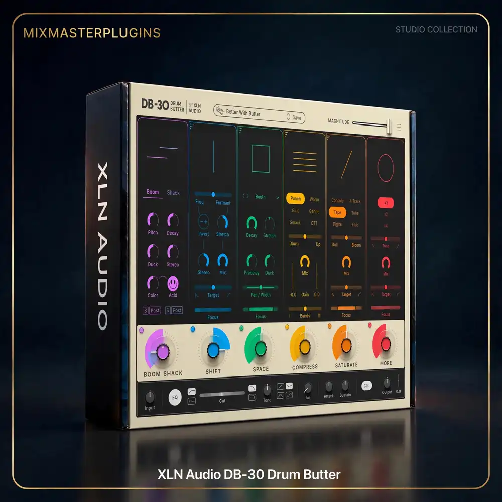 XLN Audio DB-30 Drum Butter 3D box