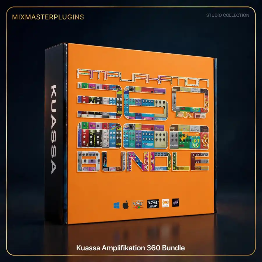 Kuassa Amplifikation 360 Bundle 3D box