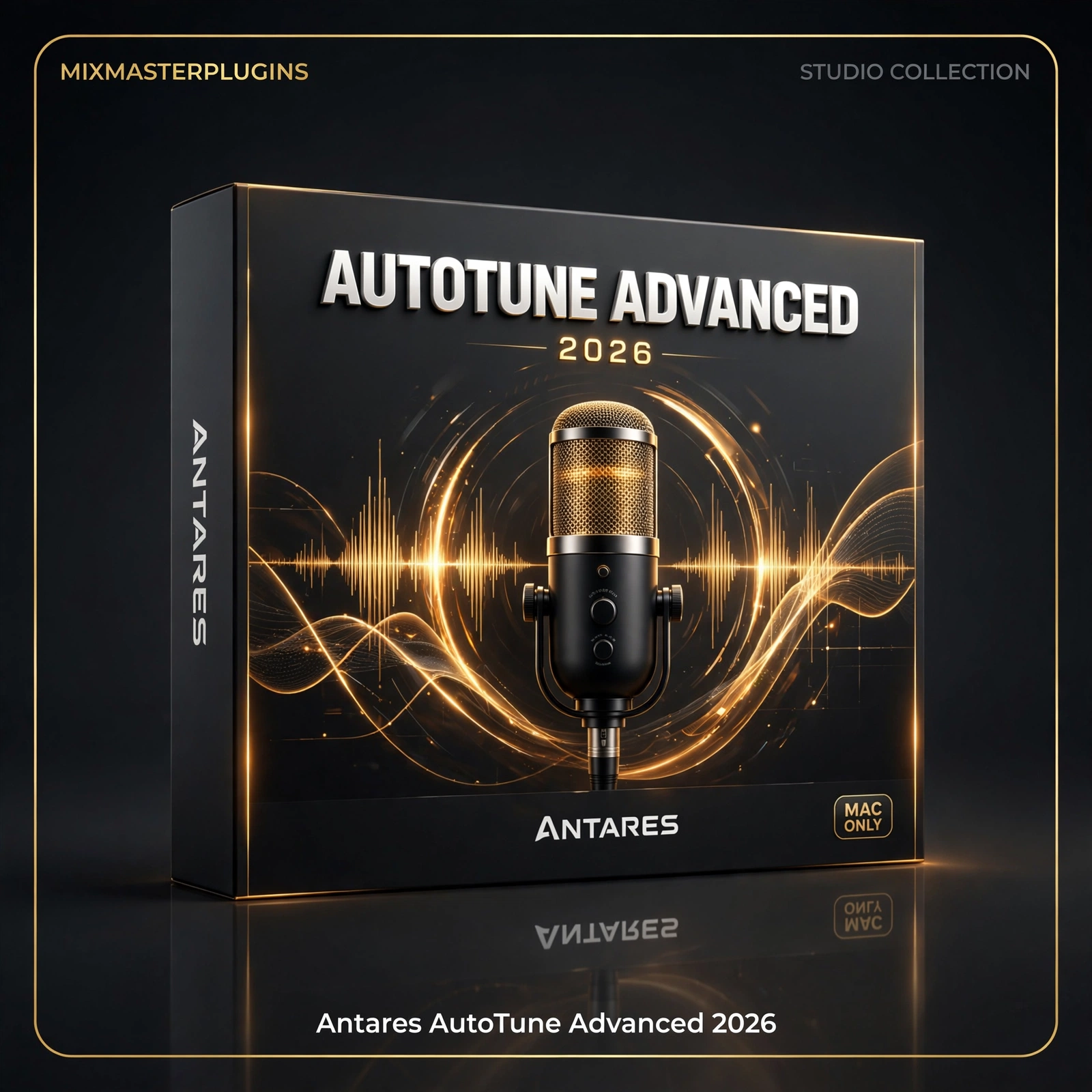 Antares AutoTune Advanced 2026 3D box Mac