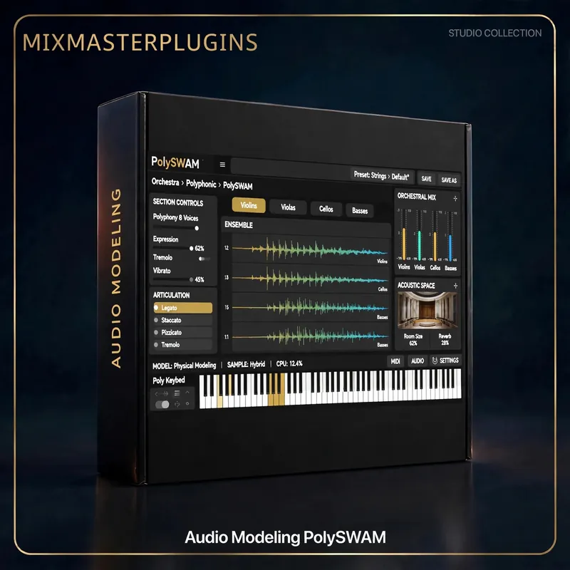 Audio Modeling PolySWAM — Physical Modeling, Polyphonic at Last